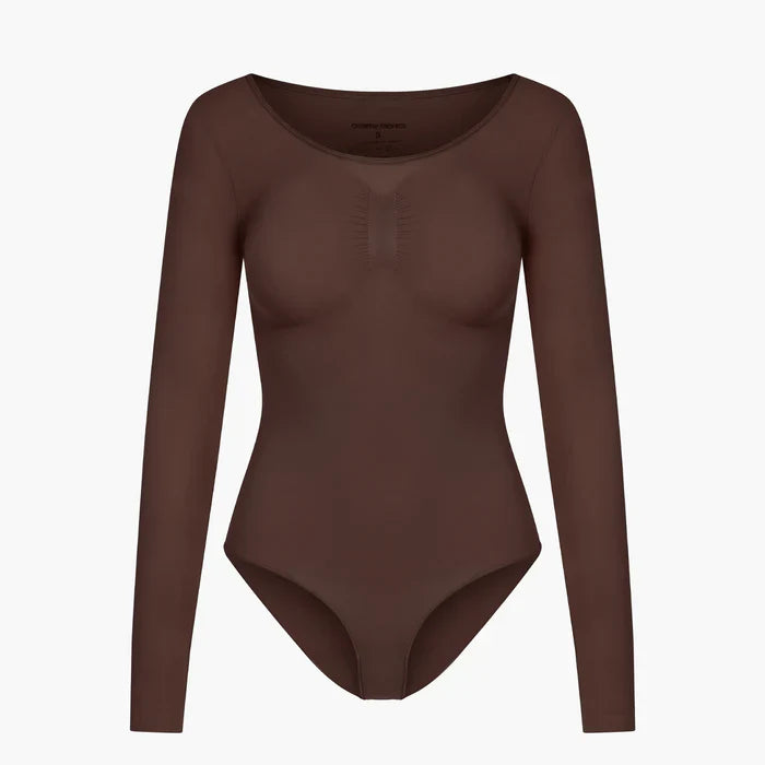 Bodysuit Sculpting Shapewear Longsleeve mit Slip