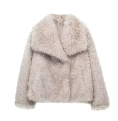 Faux Fur Jacke