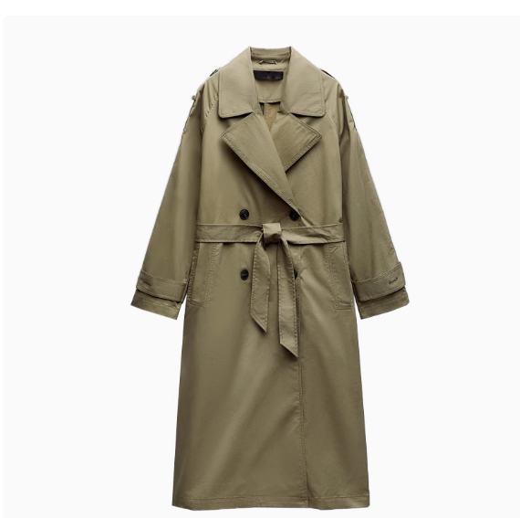 Elegance Belted Trenchcoat Jacke